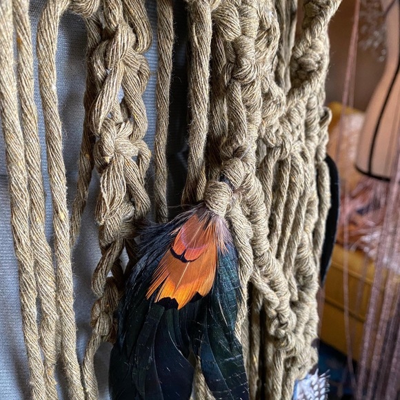 Handmade Macrame Crochet Headband Festival GoodVibeGoda - Picture 10 of 11